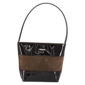 Gucci Suede Shoulder Bag Brown
